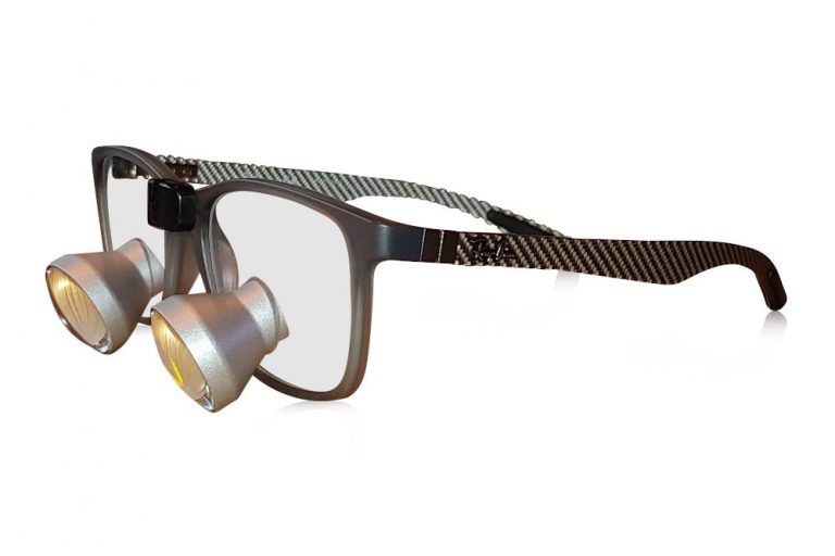 RayBan Loupe Frame MediLoupes